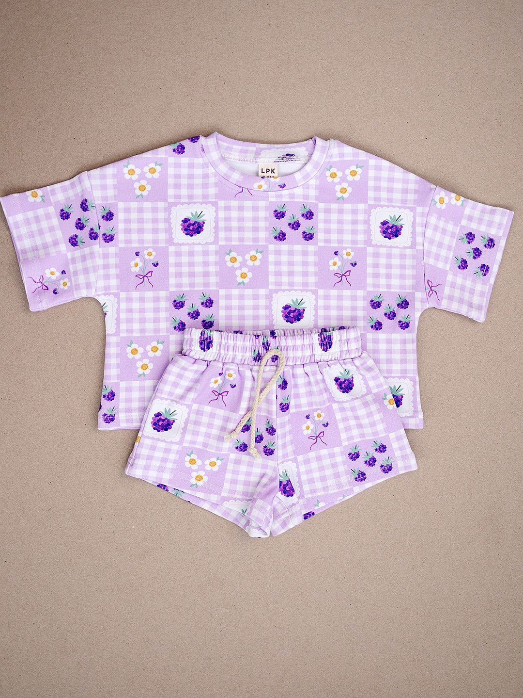 Shorts Set | Raspberry