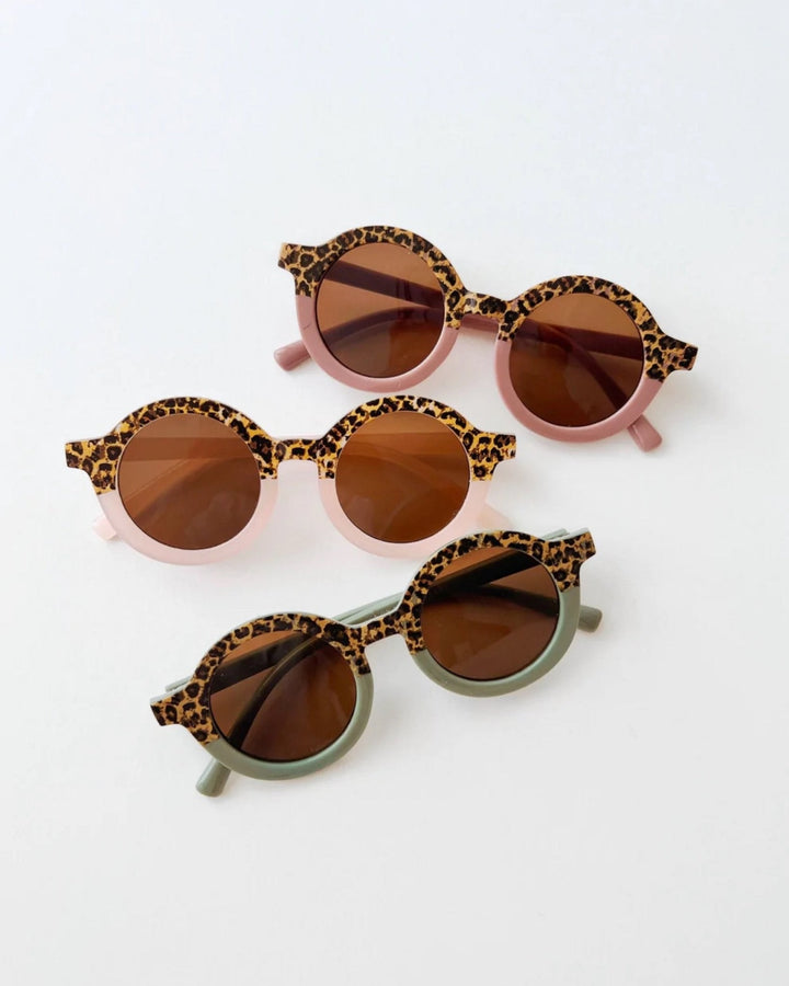 Round Sunglasses | Blue - Sunglasses - LUCKY PANDA KIDS