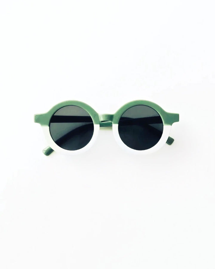 Round Sunglasses | Blue - Sunglasses - LUCKY PANDA KIDS