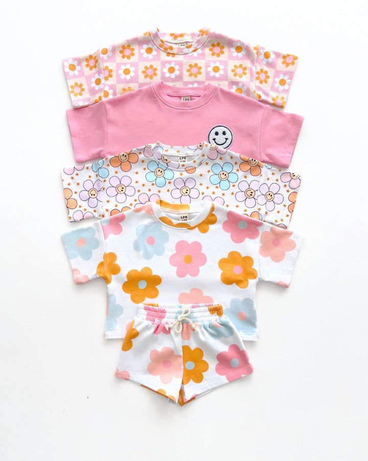 Shorts Set | Daisy Pop - Shorts Set - LUCKY PANDA KIDS