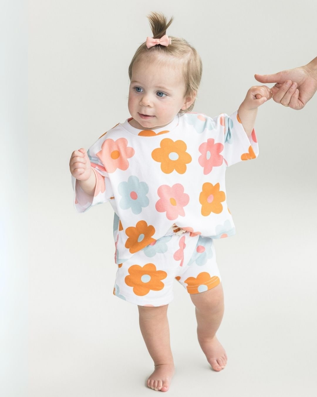 Shorts Set | Daisy Pop - Shorts Set - LUCKY PANDA KIDS