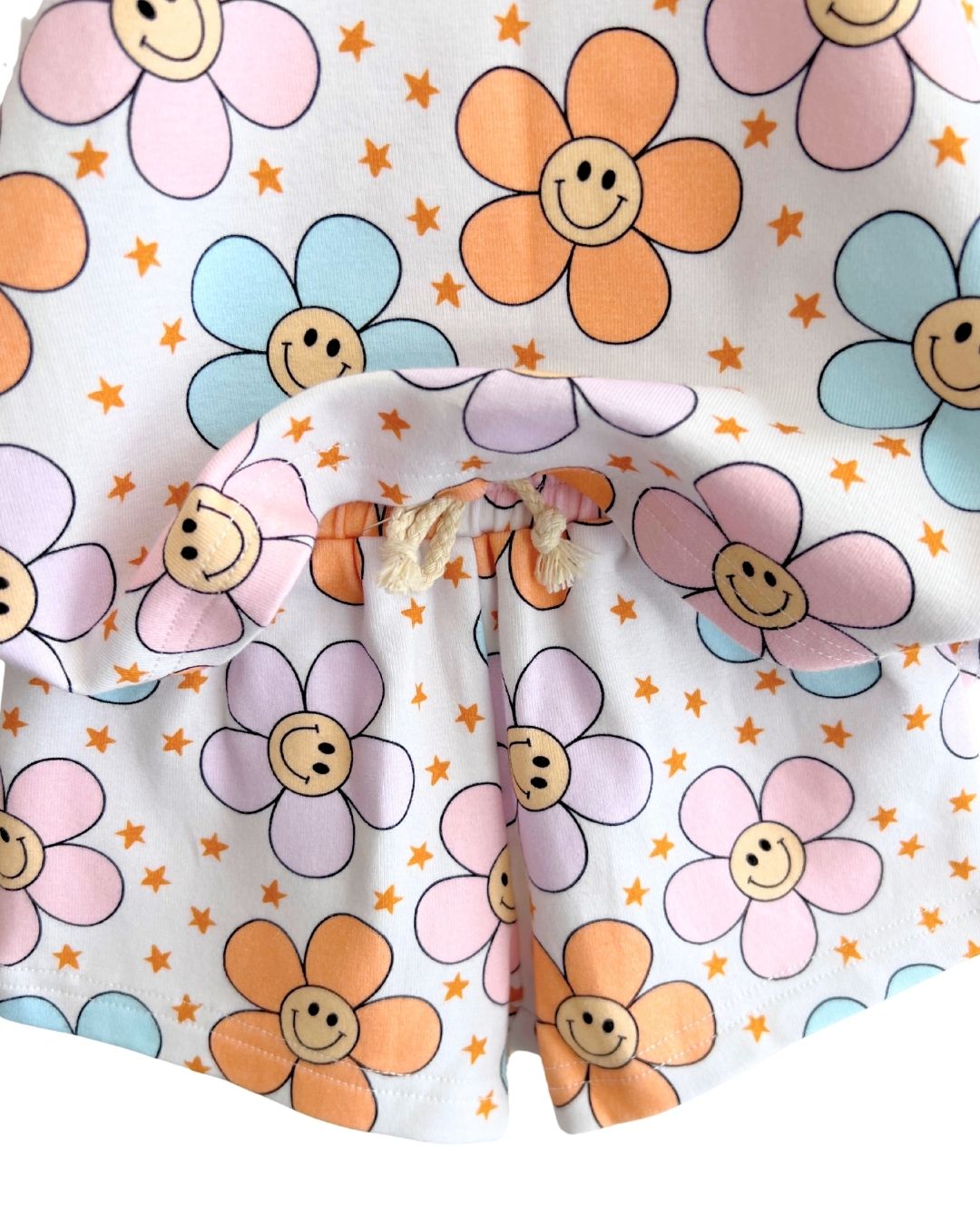 Shorts Set | Ditzy Daisy - Shorts Set - LUCKY PANDA KIDS