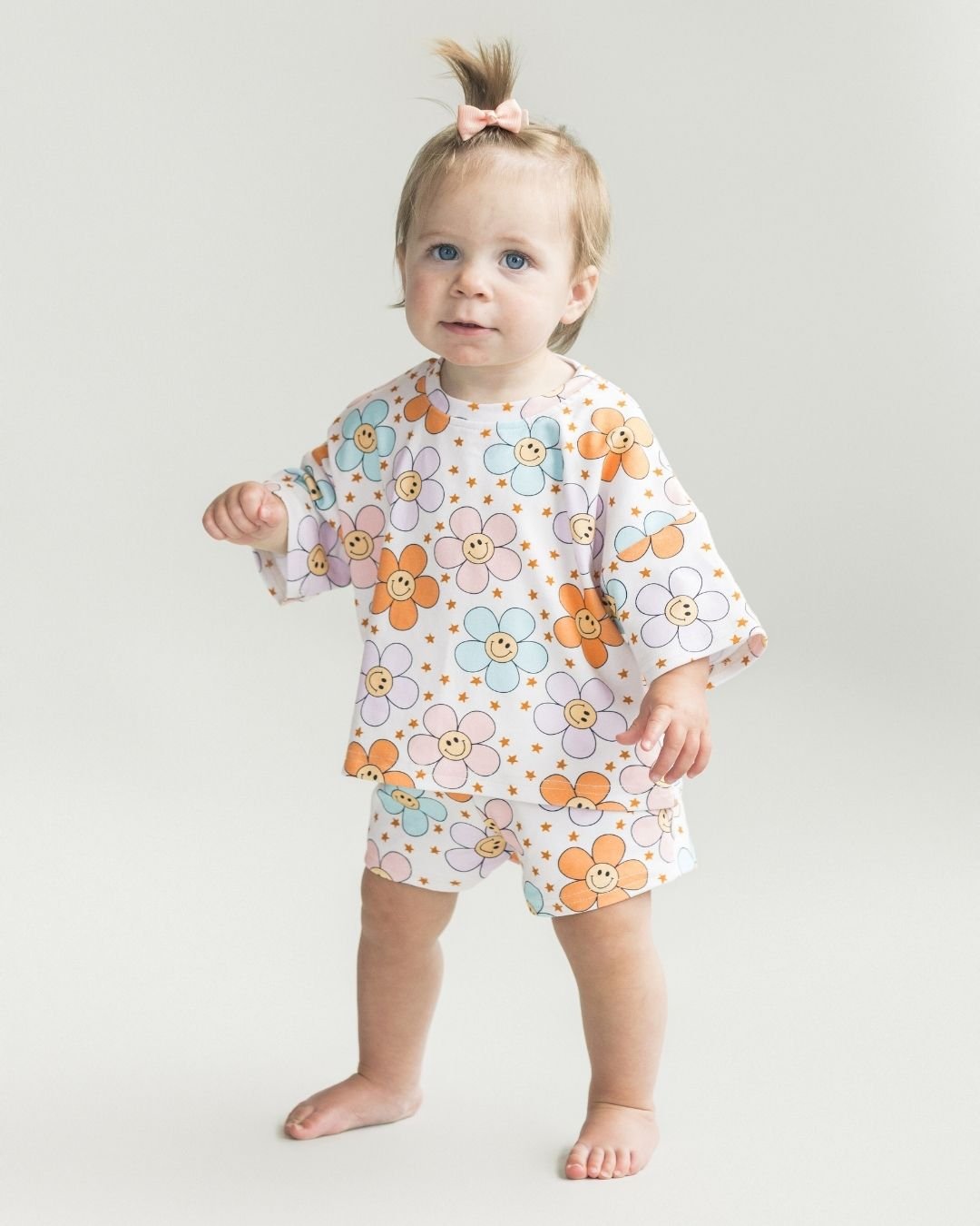 Shorts Set | Ditzy Daisy - Shorts Set - LUCKY PANDA KIDS