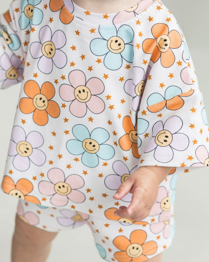 Shorts Set | Ditzy Daisy - Shorts Set - LUCKY PANDA KIDS