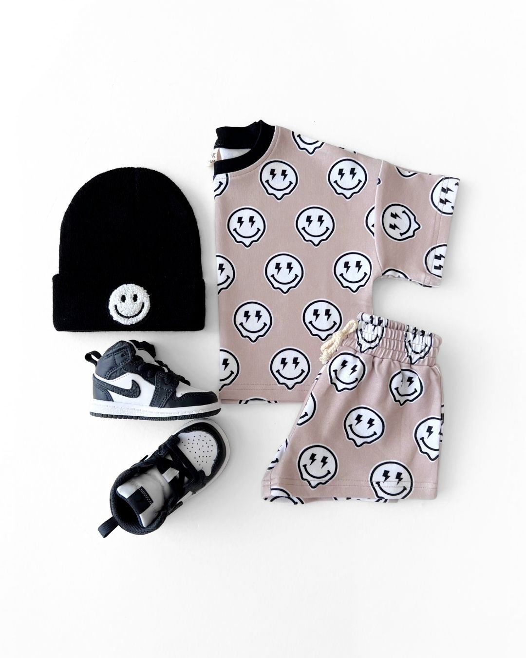 Shorts Set | Electric Drippy - Shorts Set - LUCKY PANDA KIDS