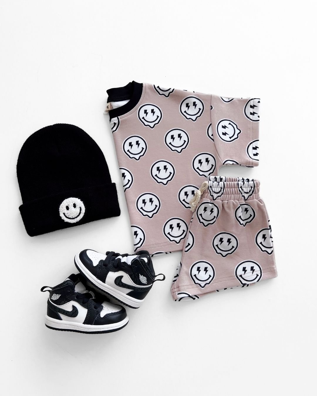 Shorts Set | Electric Drippy - Shorts Set - LUCKY PANDA KIDS