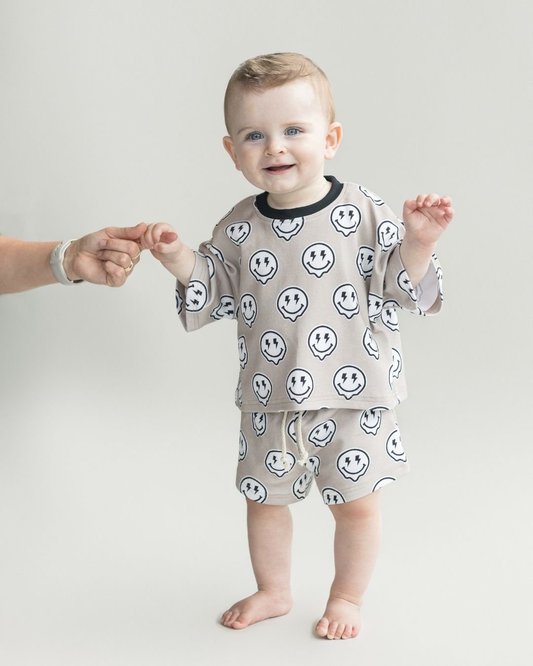 Shorts Set | Electric Drippy - Shorts Set - LUCKY PANDA KIDS