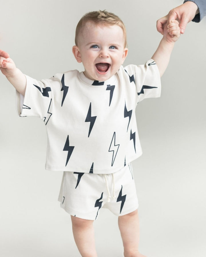 Shorts Set | Sand Bolts - Shorts Set - LUCKY PANDA KIDS