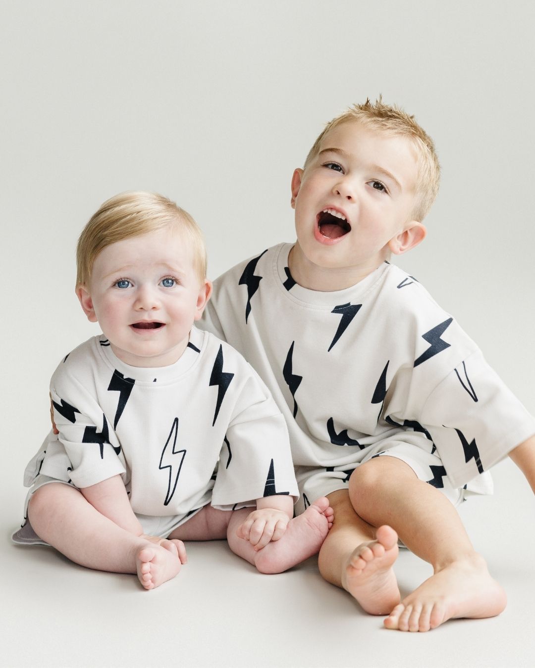 Shorts Set | Sand Bolts - Shorts Set - LUCKY PANDA KIDS