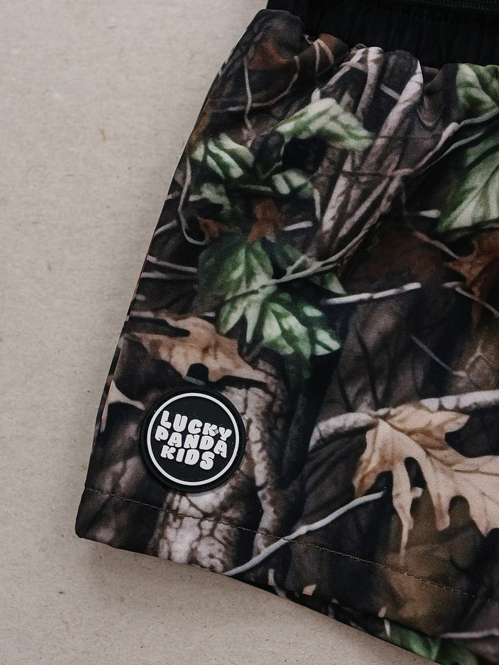 Swim Trunks  | Brown Camo