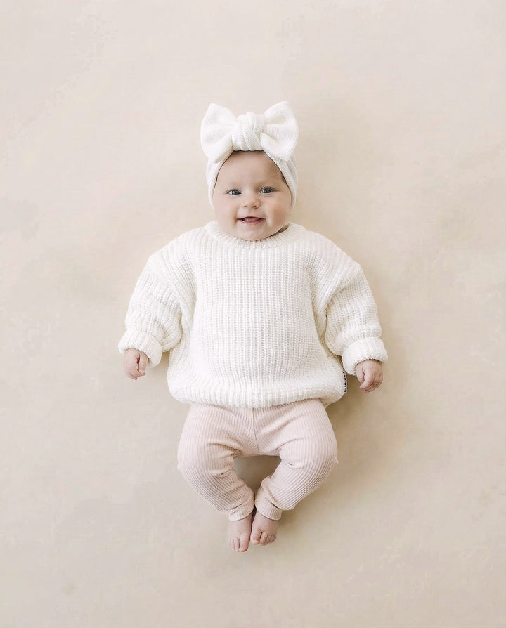 Chunky Knit Sweater | Milk