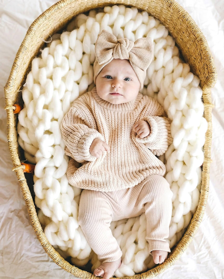 Chunky Knit Sweater | Vanilla