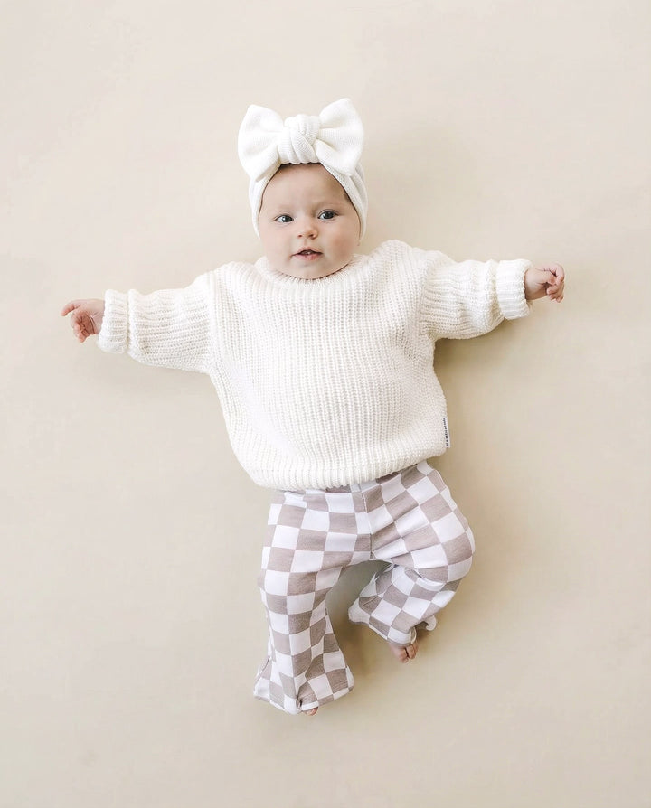 Chunky Knit Sweater | Milk