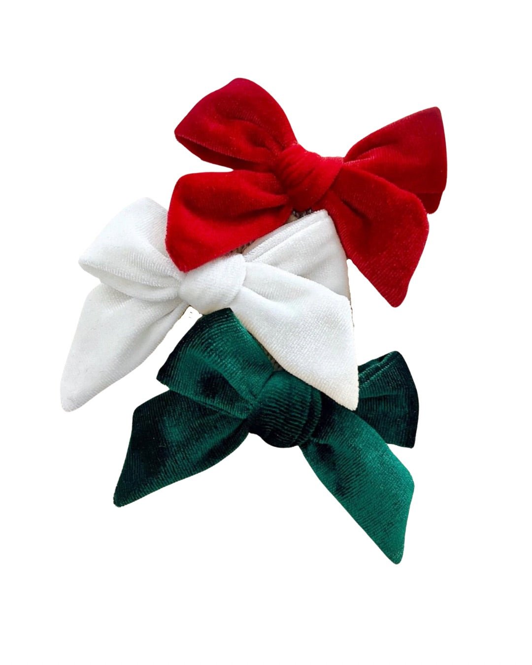 Velvet Bow Headband - Bow - LUCKY PANDA KIDS