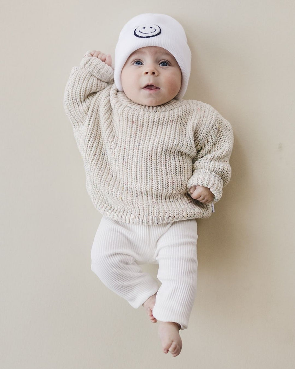 Chunky Knit Sweater | Confetti - Sweater - LUCKY PANDA KIDS