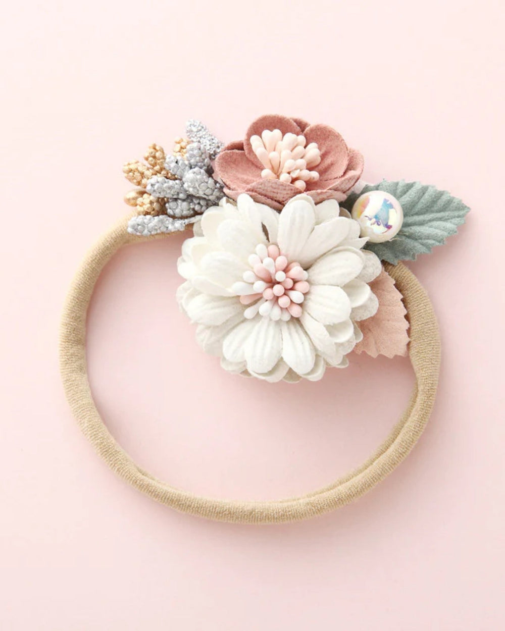 Flower Headband - headbands - LUCKY PANDA KIDS