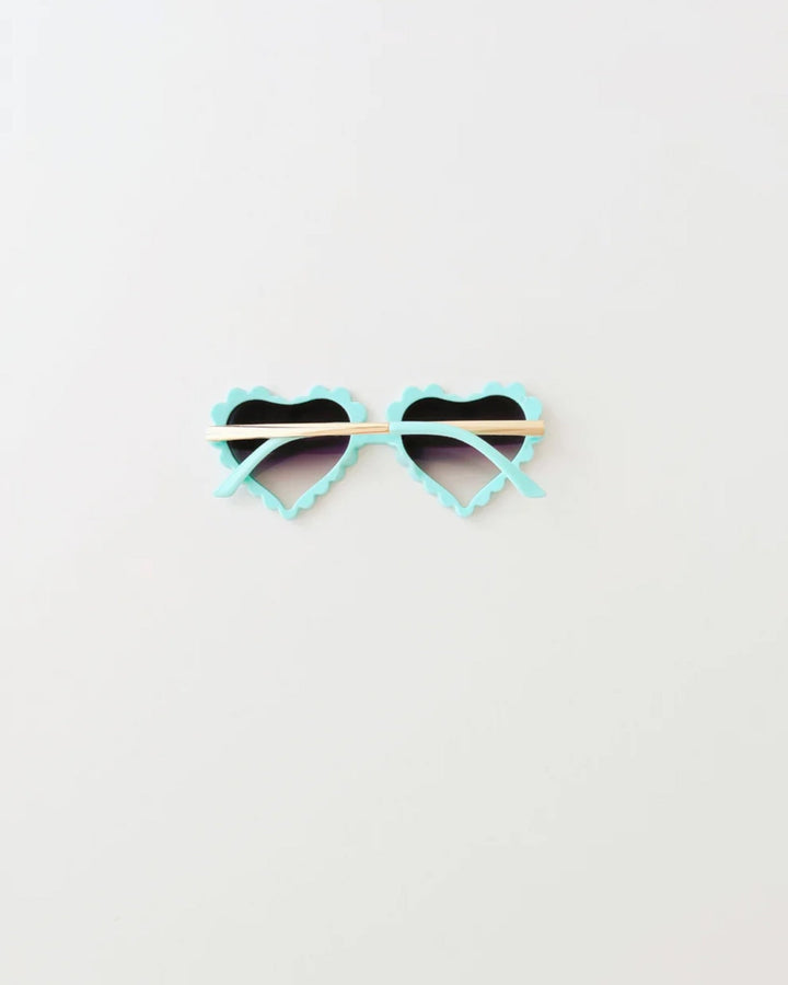 Heart Sunglasses, Mint - LUCKY PANDA KIDS