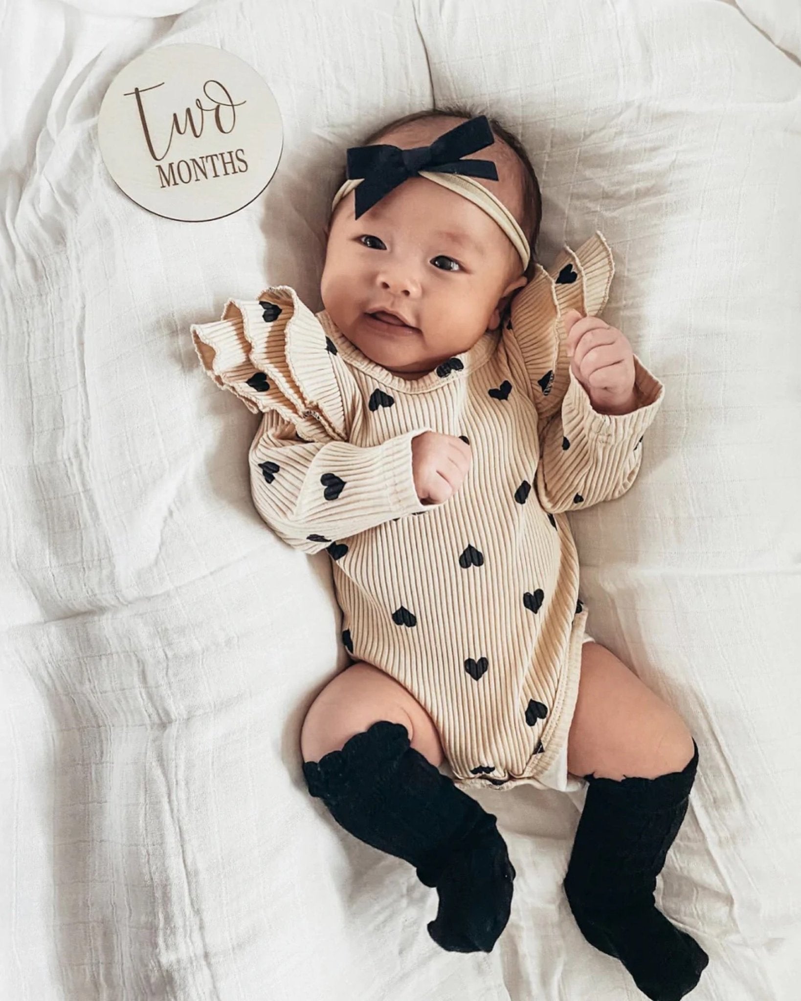 Flutter sleeve romper baby hotsell