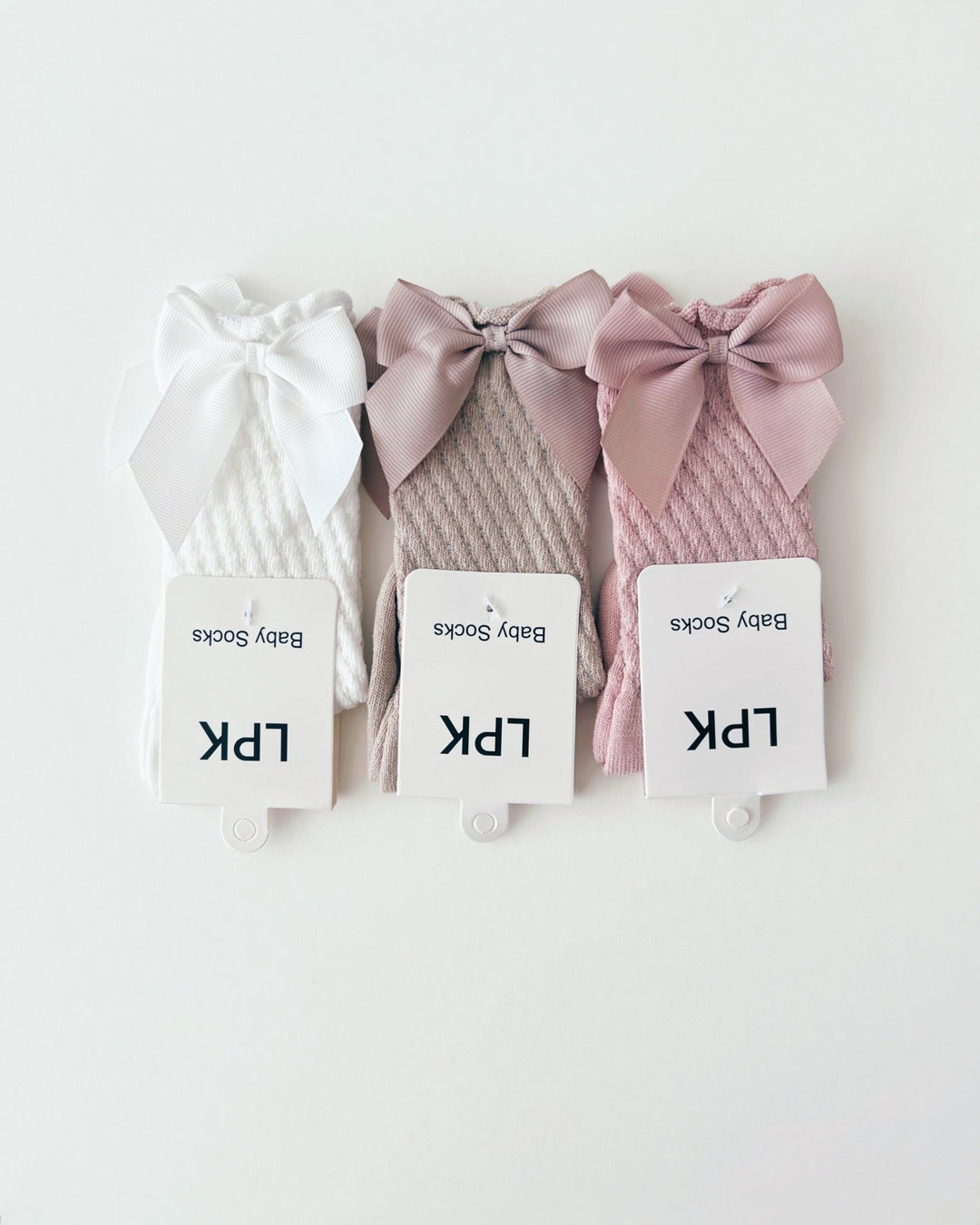 Pink Cotton Lace Socks - LUCKY PANDA KIDS