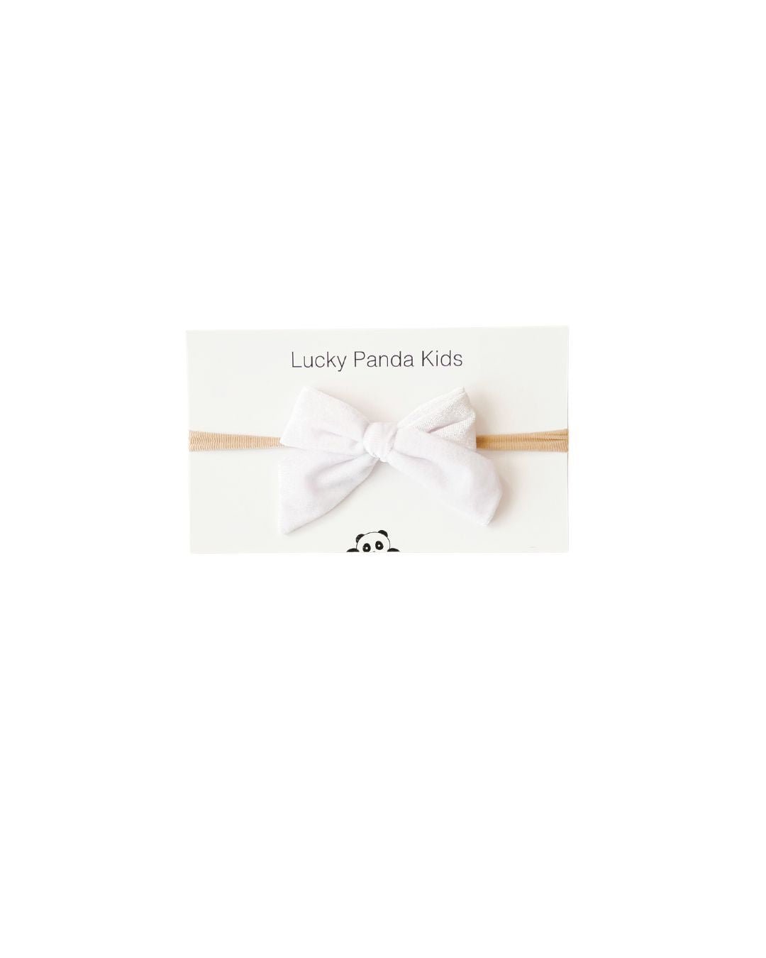 Velvet Bow Headband - Bow - LUCKY PANDA KIDS